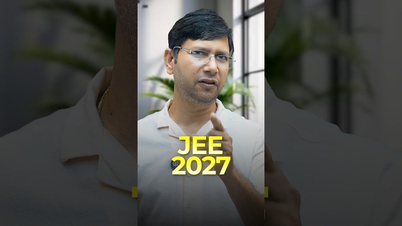 High Weightage Chapters 🔥 for JEE Mains 2027 #iitjee #jee2027 #chapter