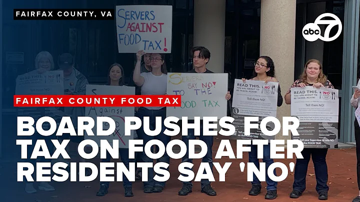 Fairfax County Board considers implementing food tax despite voters rejecting it twice