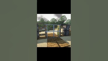 Автоматическая дверь. #minecraft #дверь #механизмы #майнкрафт #minecraftbuilding #гайд #лайфхак