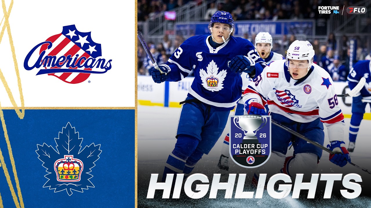 HIGHLIGHTS: Game 1 Rochester Americans vs Toronto Marlies | AHL Calder Cup Playoffs 2026