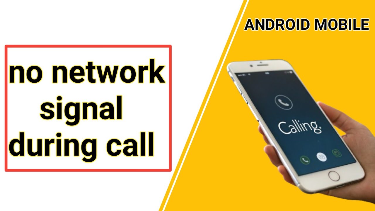 no network signal during call in Android phones ! how to fix it. - YouTube
