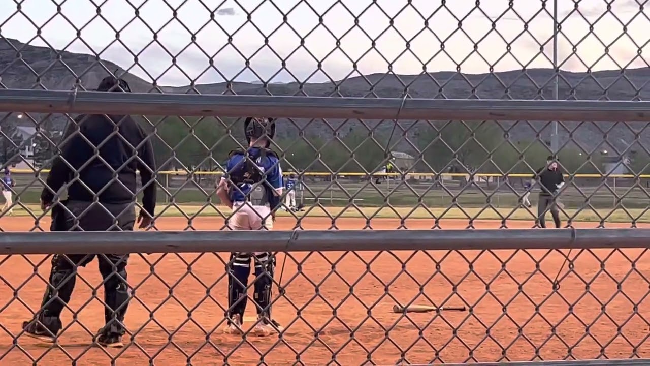 Lefty Pride Marco Cooper getting robbed by nice catch from center fielder