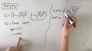 MM372 Maths Methods Fortify Study Guide - "Finding proportion of a confidence interval"