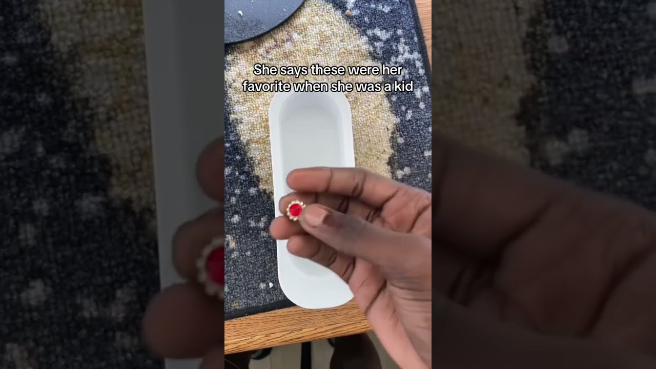 I Cleaned My Grandma Ear Ring Shorts Viral Cleaning