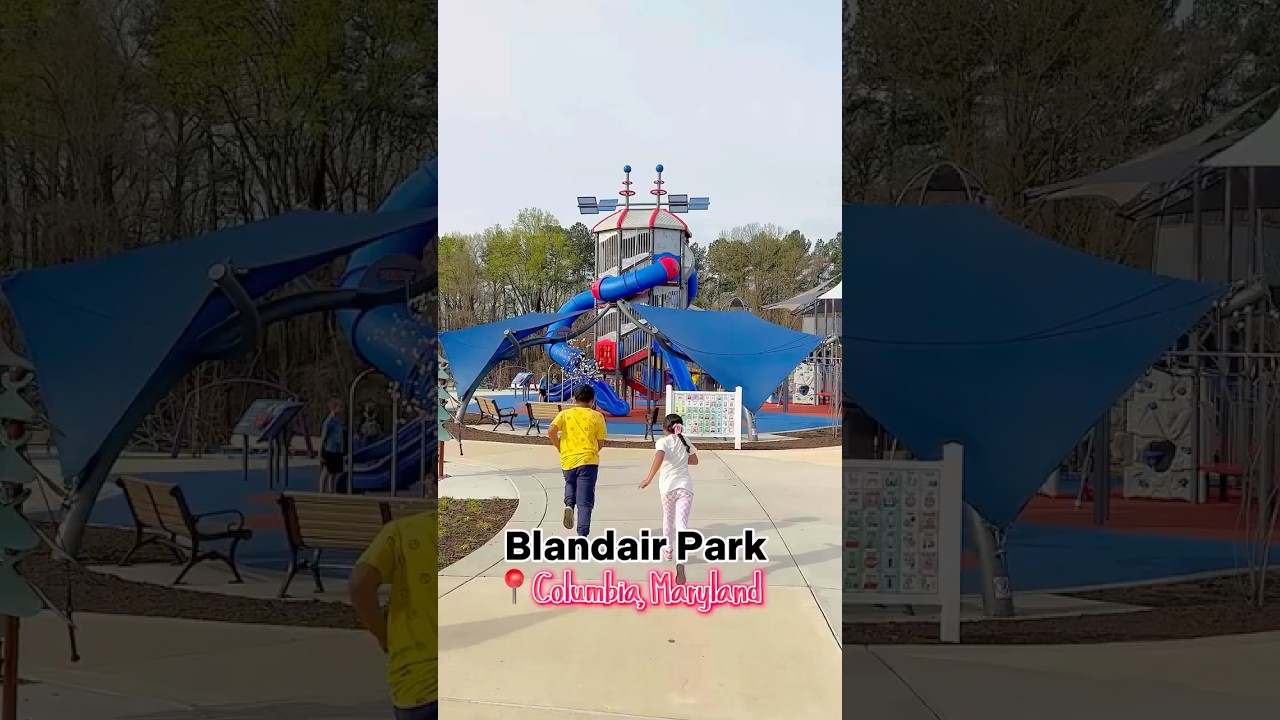 Maryland Playgrounds/ Blandair Park 📍Columbia, Maryland
