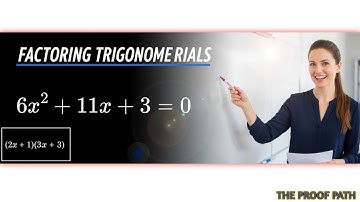 STOP Guessing! Factoring Non-Monic Quadratics 6x^2+11x+3 [The ONLY Method You Need]