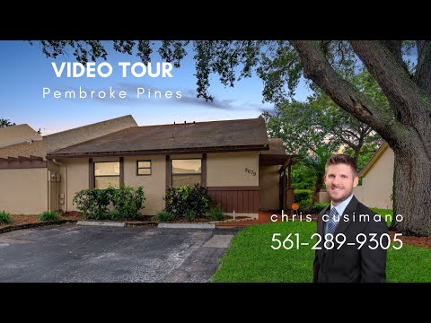 9679 NW 16th Ct, Pembroke Pines, FL home video tour