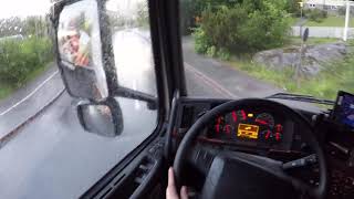 Cosy Rain - SemiTrailer Volvo FH 440 driving AWESOME ENGINE SOUND, 20 june 2017. Cosy Rain - SemiTrailer Volvo FH 440 driving AWESOME ENGINE SOUND, 20 june 2017.