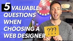 How to Find a Web Designer - 5 Valuable Questions 