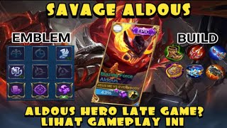 Aldous Di Buff Gk Ngotak Di Early Auto Savage