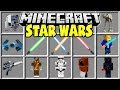 Minecraft STAR WARS MOD | LIGHTSABERS, BLASTERS, STARFIGHTERS, & MORE!!