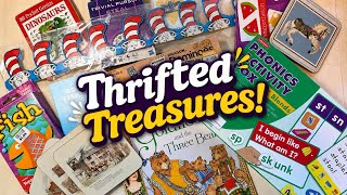 Vintage Goodwill Haul: Jan Brett, Dr. Seuss, and Retro Treasures