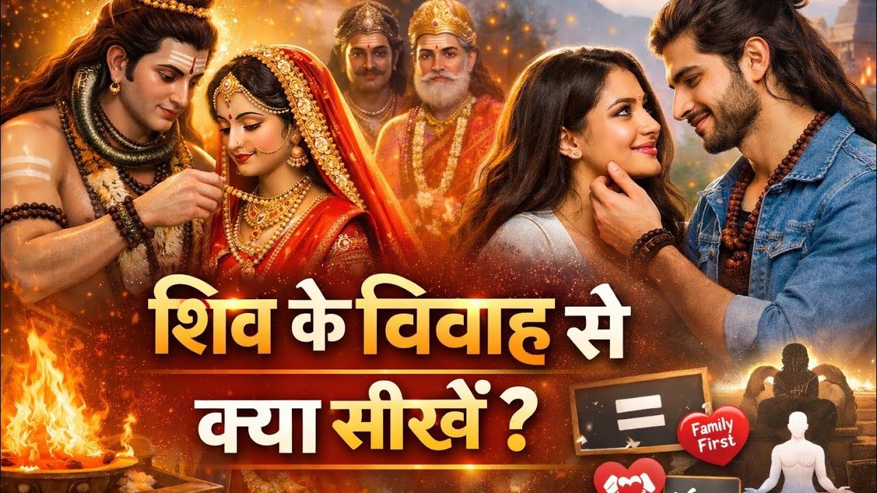 भगवान शिव के विवाह से क्या सीखे । भगवान शिव का विवाह। Music:Electric MemoriesMusician:VN VideoEditor