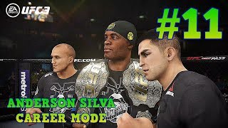 205 Pound King : Anderson Silva UFC 3 Career Mode Part 11 : UFC 3 Career Mode (Xbox One)
