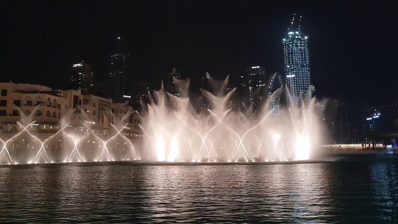 The Dubai Fountain YouTube