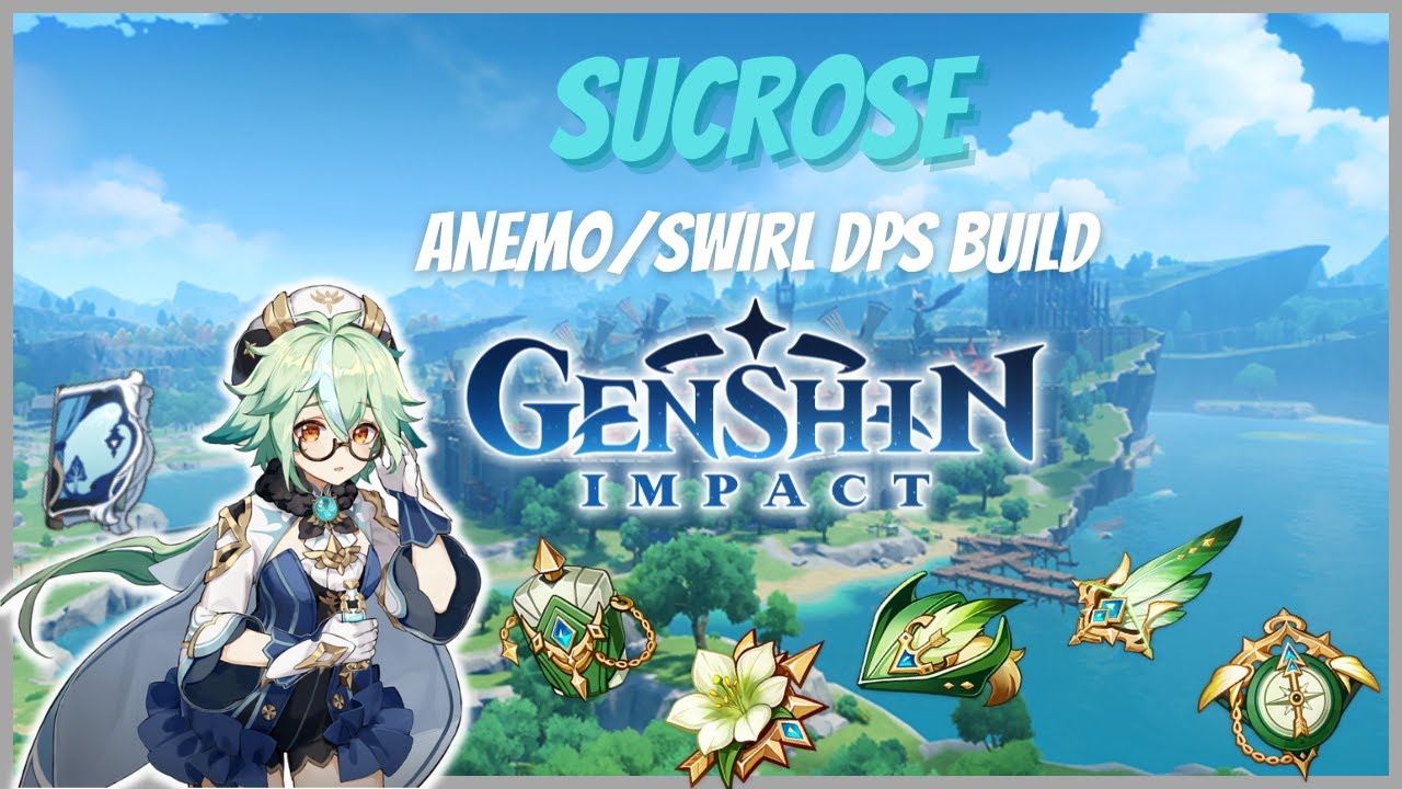 Best Sucrose Anemo/Swirl DPS Build! | Genshin Impact Gameplay - YouTube