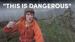 Hiking a Mountain in a RELENTLESS Storm | Will I get the Shot?!