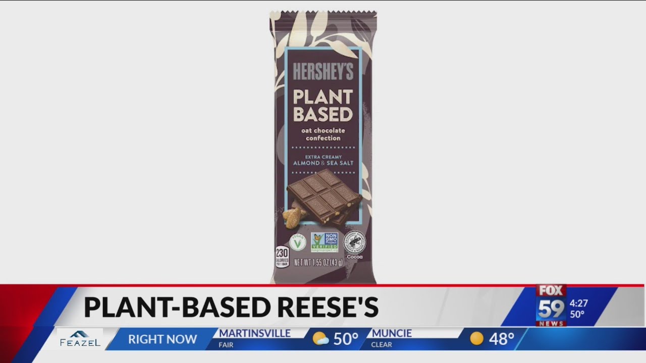 Hershey introduces plant-based Reese's Peanut Butter Cups, chocolate bars
