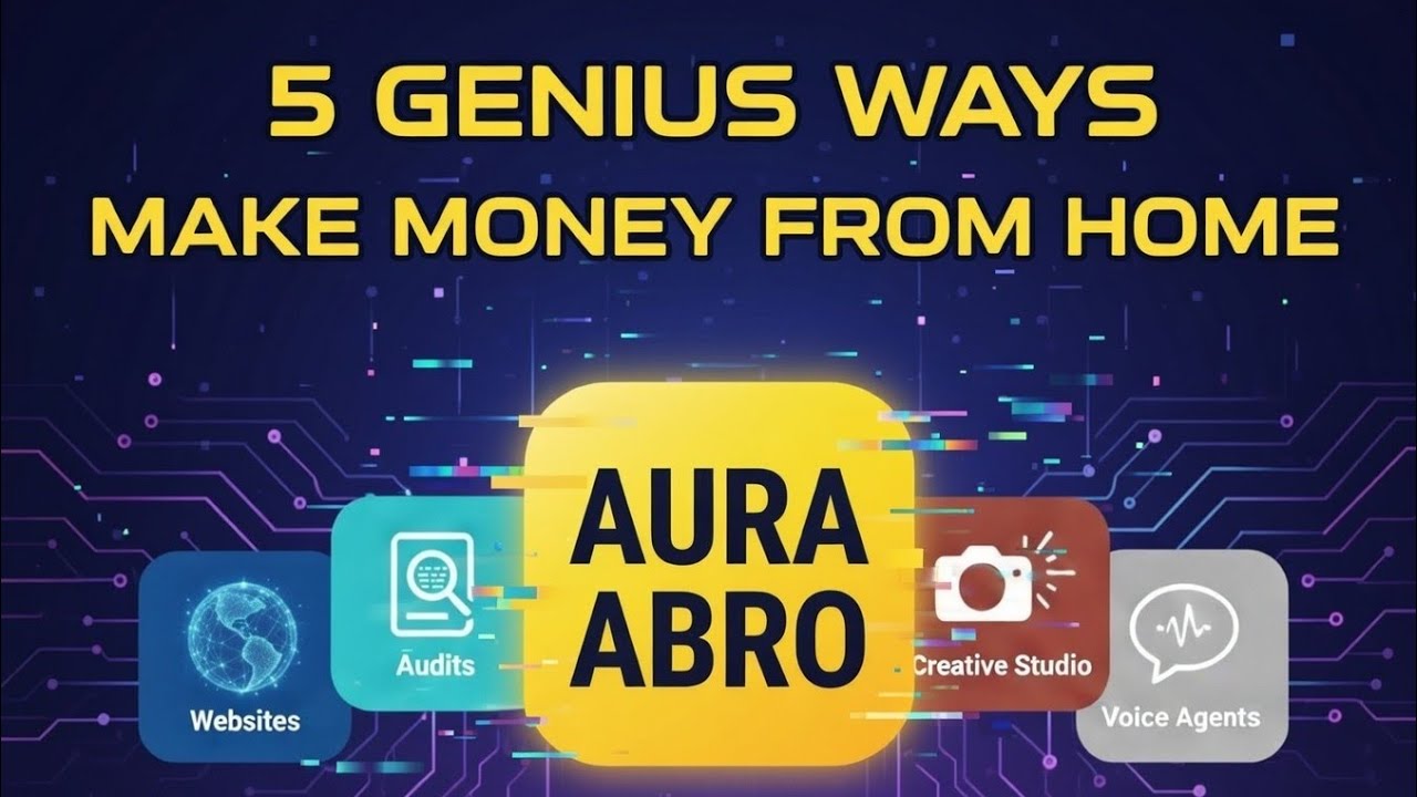 Best 5 AI Business Ideas 2026 |Home in work (Complete Tutorial) - YouTube