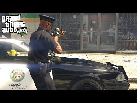 GTA 5 MODS LSPDFR 37 - CAUGHT ROBBING THE STORE- COPS CALLED (GTA 5 Mods)