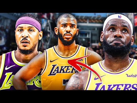 Why The Los Angeles Lakers WILL GO After Chris Paul & Carmelo Anthony (ft. Lebron James, Offseason)