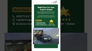 Bmw Care You Can Trust In Dubai Rapid Rev Garage