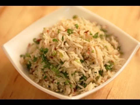 Herbed Spring Onion Rice | Sanjeev Kapoor | Sanjeev Kapoor Khazana