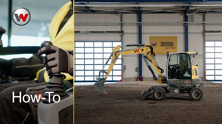 Wacker Neuson How-To: Our instruction for the professional use of our wheeled excavators (EN)