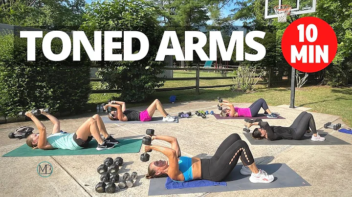 10 MIN TONED ARMS WORKOUT | With Weights | No Repeat