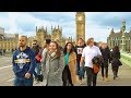 LONDON WALK | London Eye to Westminster Bridge to Big Ben | England