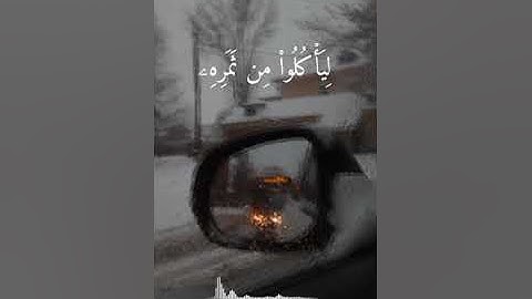 أرح سمعك بكلام ربك { القارئ يسلم بن وبر الحضرمي}