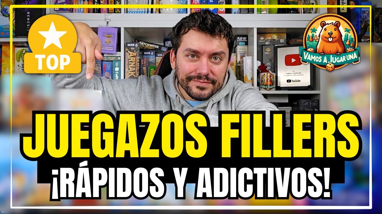 TOP 10 MEJORES JUEGOS DE MESA FILLERS | LIGEROS, RÁPIDOS Y ADICTIVOS