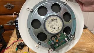 How To Wire A Valcom V 1021C Self Amplified Speaker For Your Own Use