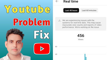 We are experiencing issues with the systems for realtime data Yt Studio| We