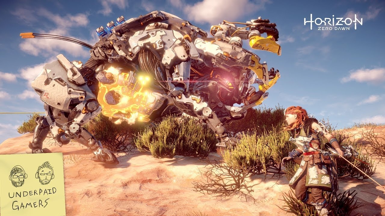 Horizon Zero Dawn™ how to easily kill trampler gang YouTube