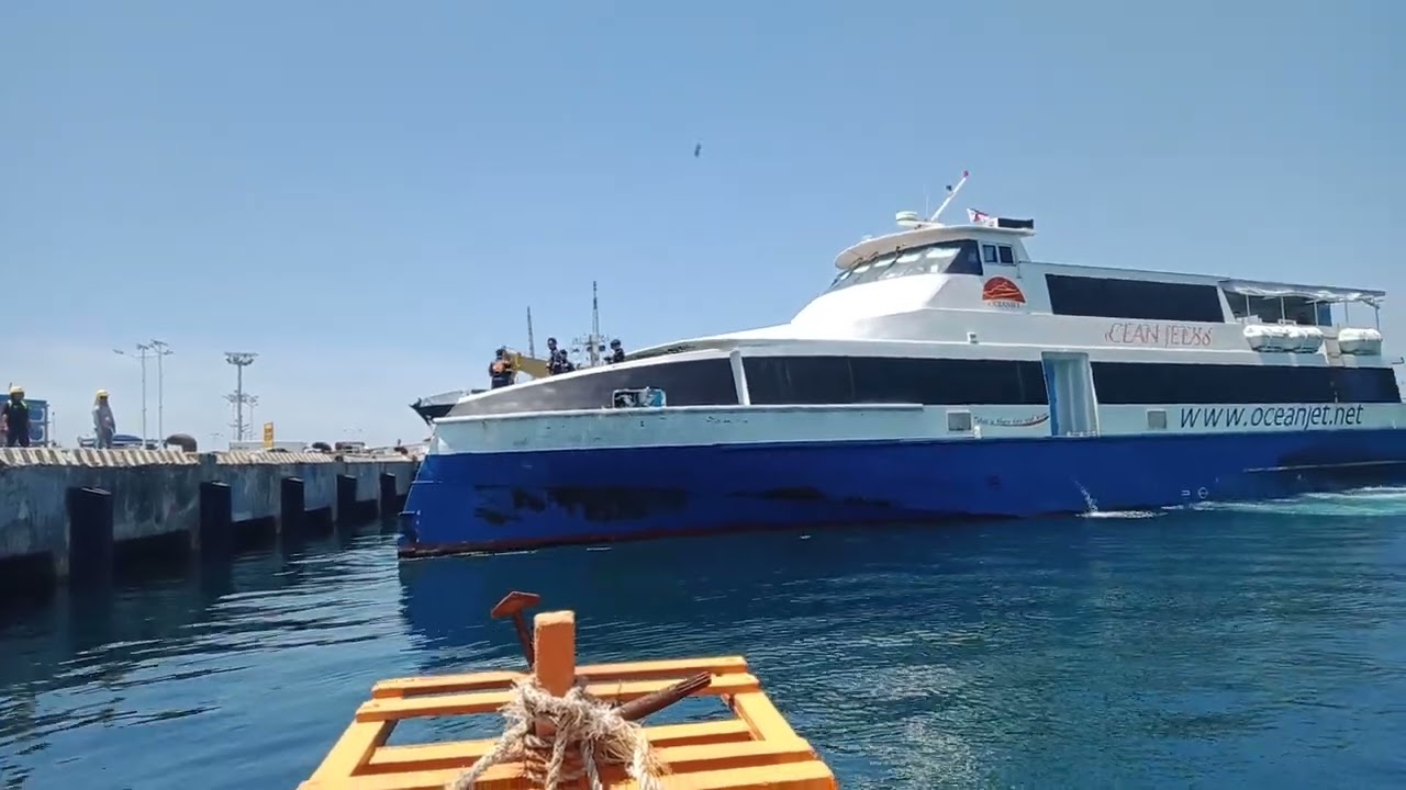 OCEAN JET 8 AT SURIGAO PORT 