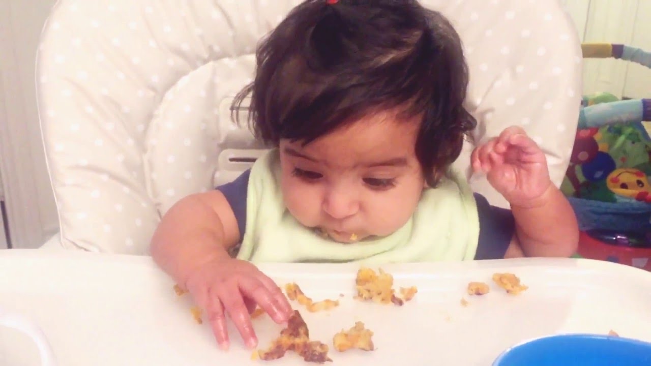 Baby led weaning sweet potato and carrot fritters YouTube