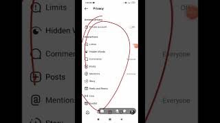 How to use full privacy settings on instagram #shorts #instagram #privesy #technicaldeepak screenshot 2