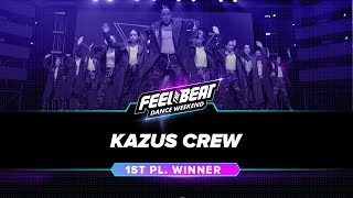KaZus Crew // 1st Place - Hip-Hop - Mega Crew - Juniors - Pro // #FeelTheBeat2019