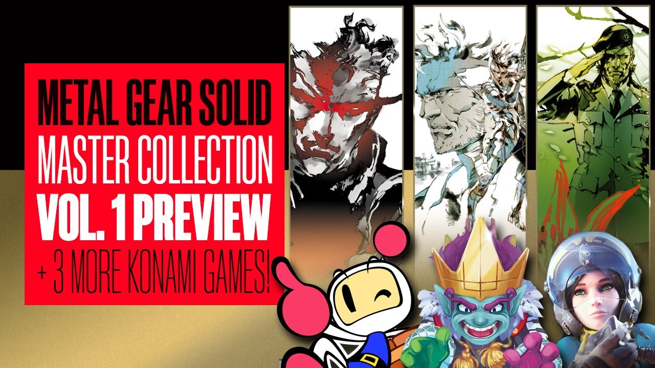 Metal Gear Solid Master Collection Vol. 1 Confirms Bonus Features and  Release Date