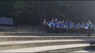 Gra orkiestra Halemba  Ruda Śląska