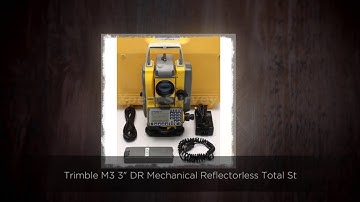 Trimble M3 3" DR Mechanical Reflectorless Total Station
