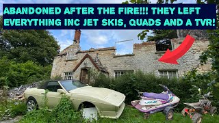 This Abandoned House Has Been Left With Jet Skis, Boats and TVR Sports Car!!