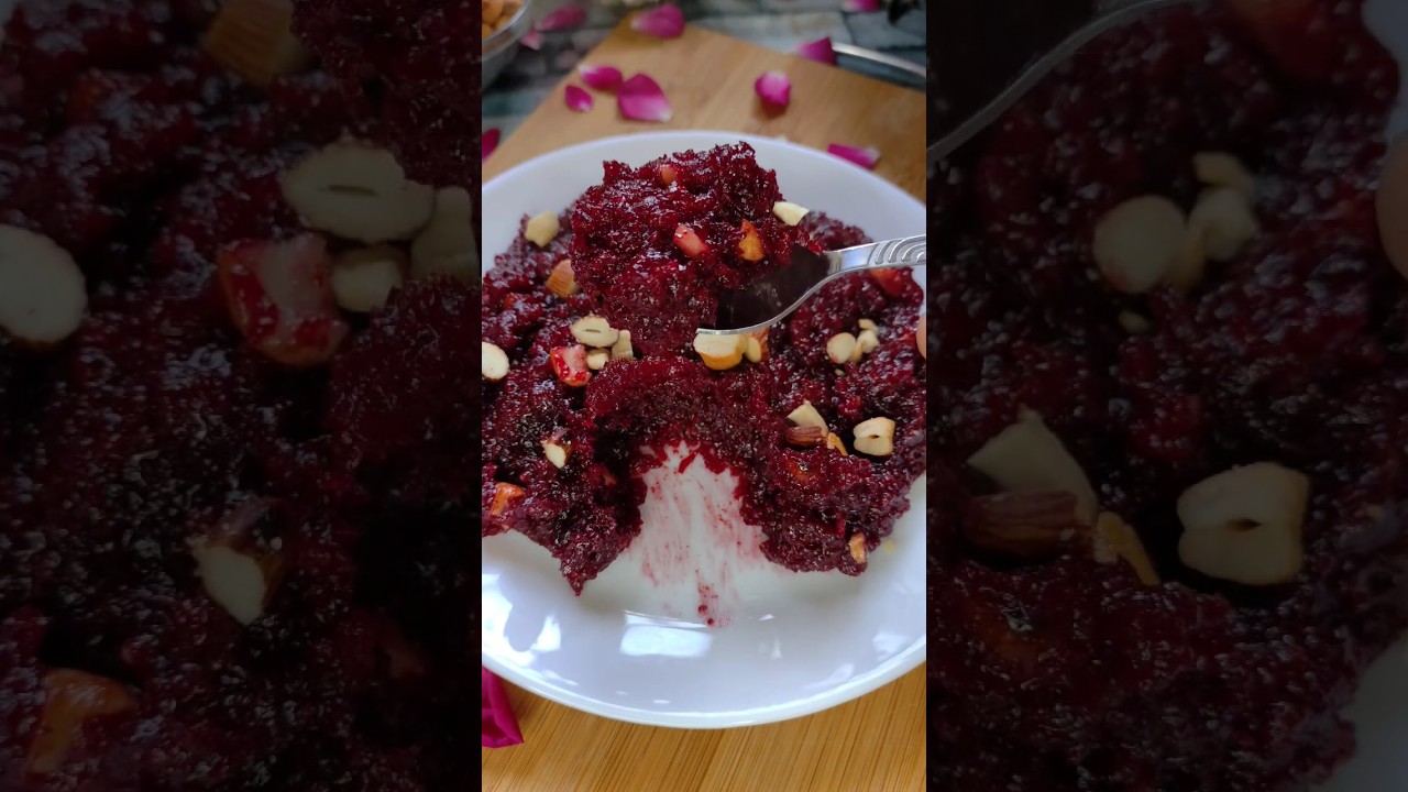Beetroot Halwa recipe | Halwa recipe| Beetroot recipe #shorts #youtubeshorts #shortvideo #beetroot