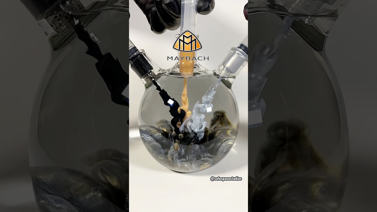 Color Mixing Luxury Car Brand Logos (Metallic) 