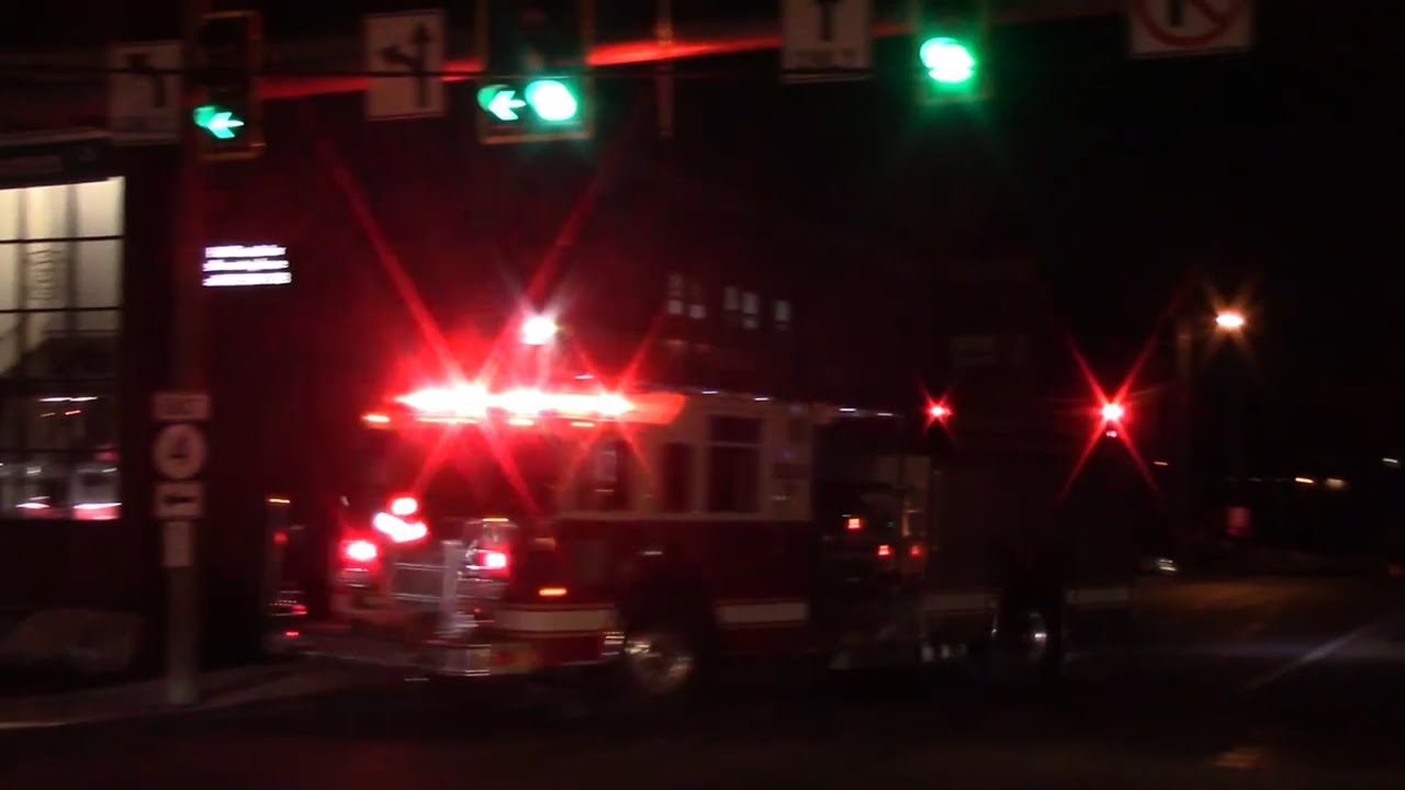 Minquas Fire Company of Newport Squad 23 Responding 