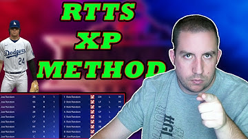 HOW TO DO THE ROAD TO THE SHOW XP METHOD | MLB THE SHOW 22