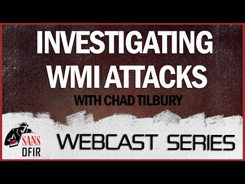 Investigating WMI Attacks