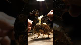 This TINY Clockwork Dragon ACTUALLY MOVES! 勞 Watch The Magic Happen #Artisan #Shorts