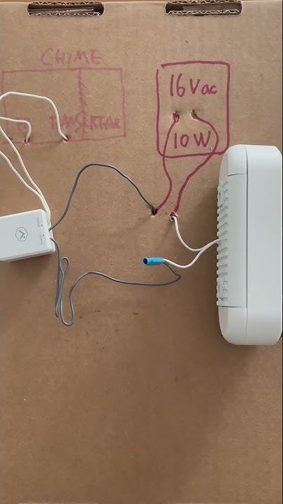 VDB 770 doorbell wiring diagrammatic sketch - YouTube